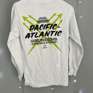Dark Seas X Grundens White Long Sleeve